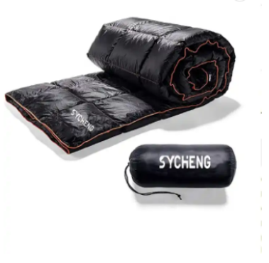 SYCHENG wearresistant waterproof windproof warm down blanket Printed Quilted Outdoor Camping Blanket for Traveling,Picnics,Beach Trips